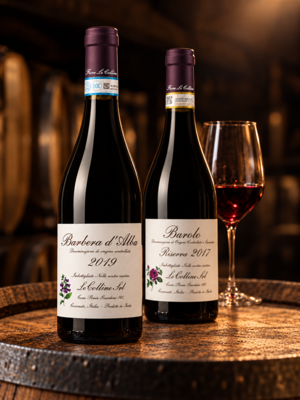Barolo Riserva & Barbera d’Alba från Le Colline