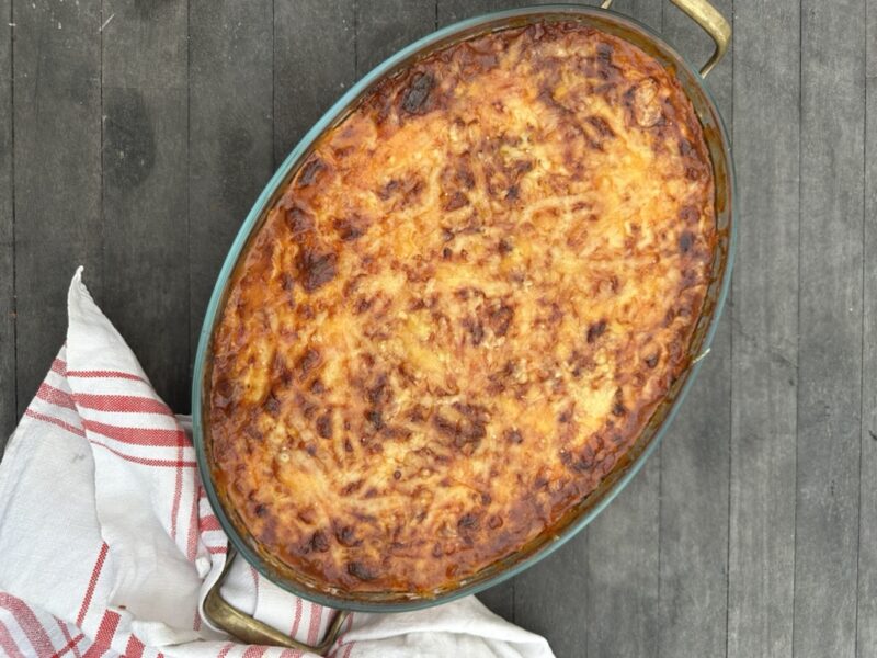 vegetarisk moussaka