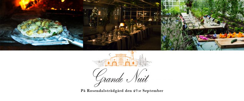 Lanseringsevent på Rosendals trädgård