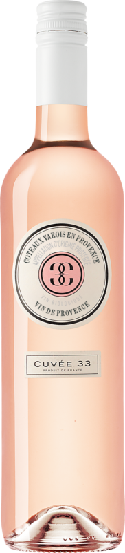 Cuvée 33 Coteaux Varois en Provence Rosé Organic