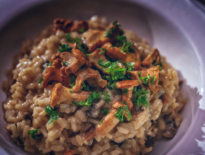 kantarellrisotto