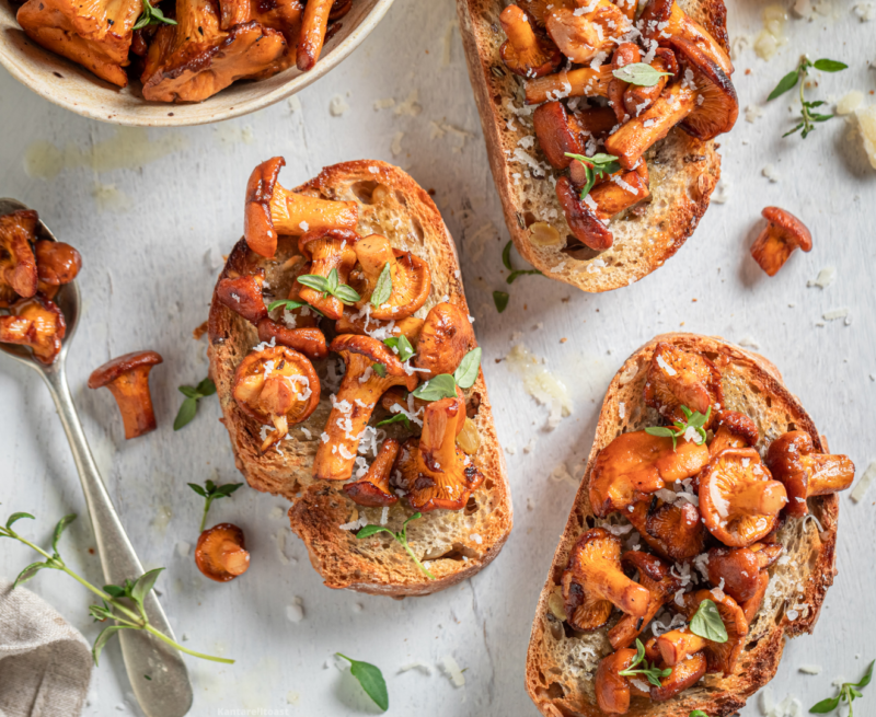 Kantarelltoast