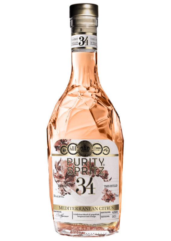 Purity Mediterranean Citrus Spritz 34 Vodka