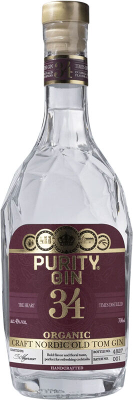 Purity Gin Craft Nordic Old Tom Organic Gin