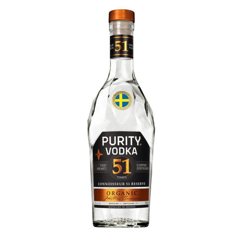 Purity Vodka Connoisseur 51 Organic Reserve